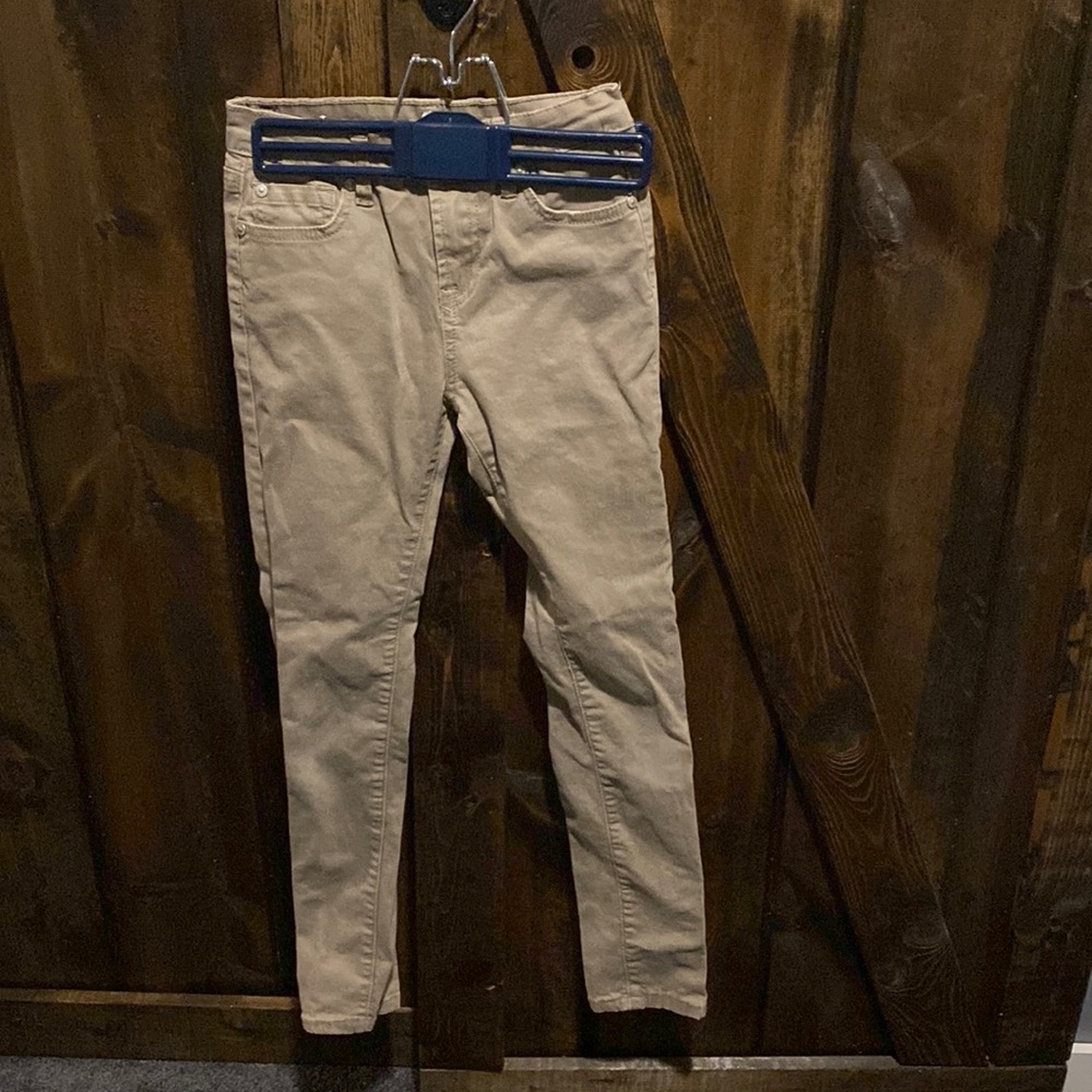 7 For All Mankind the skinny tan size 12